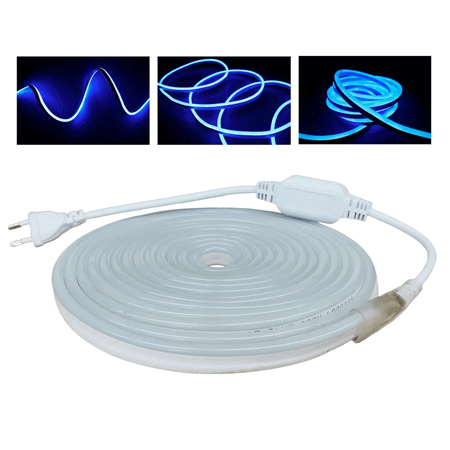 Mangueira LED Neon Azul 15m 110-220V